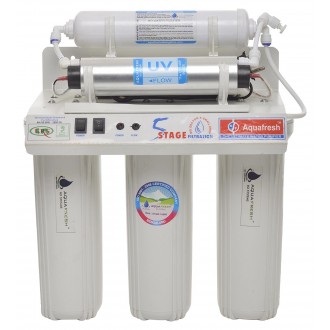 AQUA FRESH Economy UV 60 LPH Water Purifier (White)